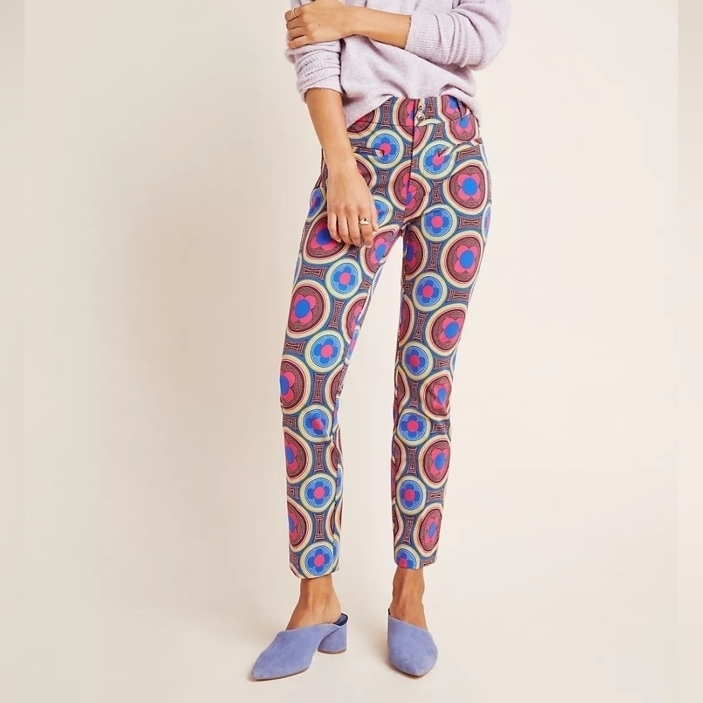 Anthropologie The Essential Slim Trousers 0